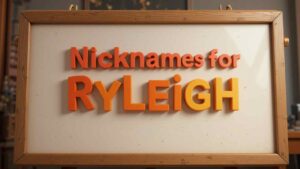 nicknames for ryleigh