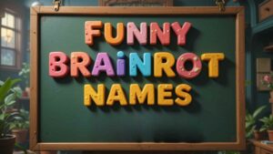 funny brainrot names