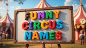 funny circus names
