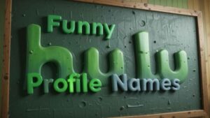 funny hulu profile names