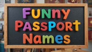 funny passport names