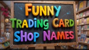 funny trading card shop names
