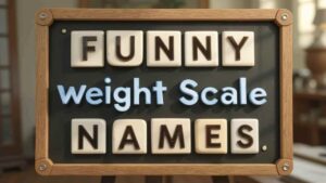 funny weight scale names