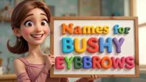 funny names for bushy eyebrows