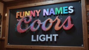 funny names for coors light