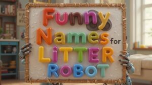 funny names for litter robot