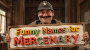 funny names for mercenary