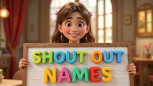 funny shout out names
