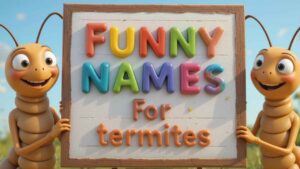 funny names for termites
