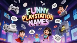 funny playstation names