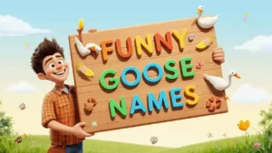funny goose names