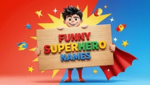 funny superhero names