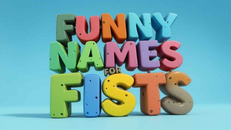 funny names for fists
