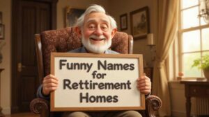 funny names for retirement homes