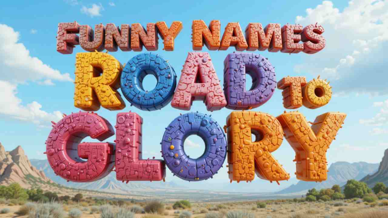 funny names for road to glory