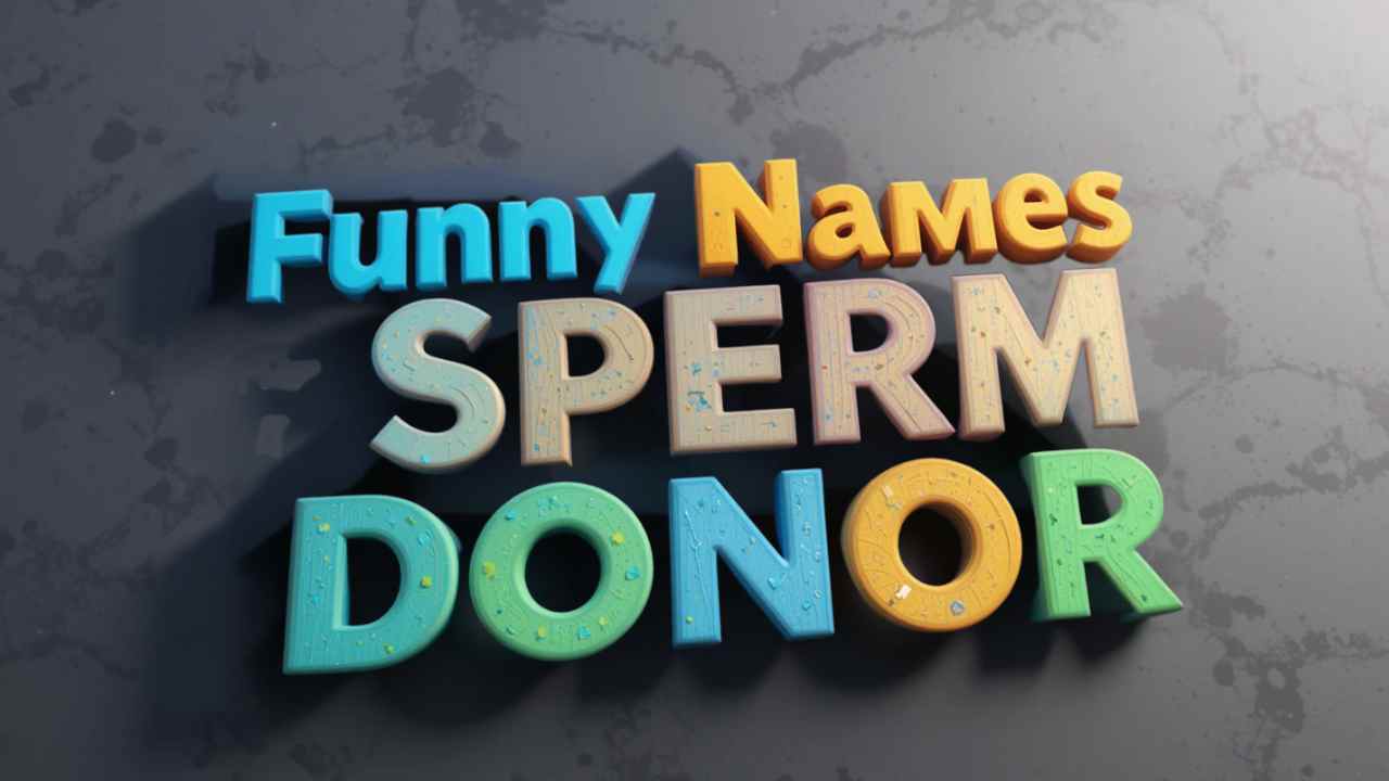 funny names for sperm donor