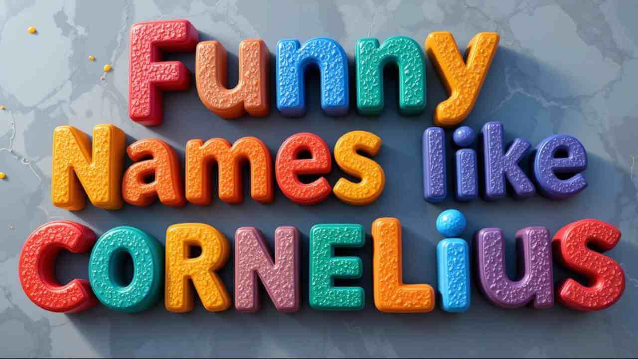 funny names like cornelius