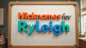 nicknames for ryleigh