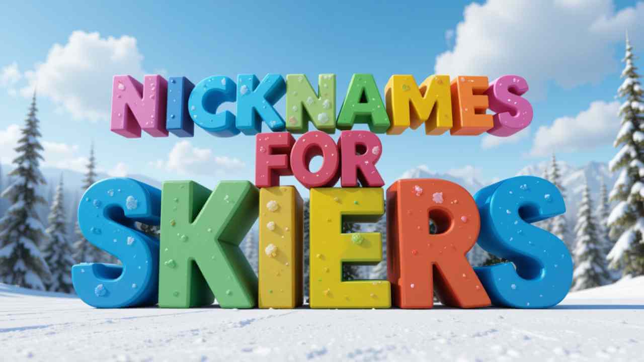 nicknames for skiers