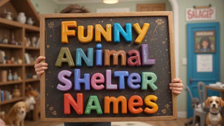 funny animal shelter names