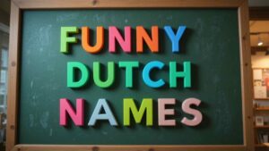 funny dutch names