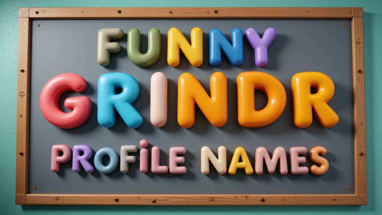 funny grindr profile names