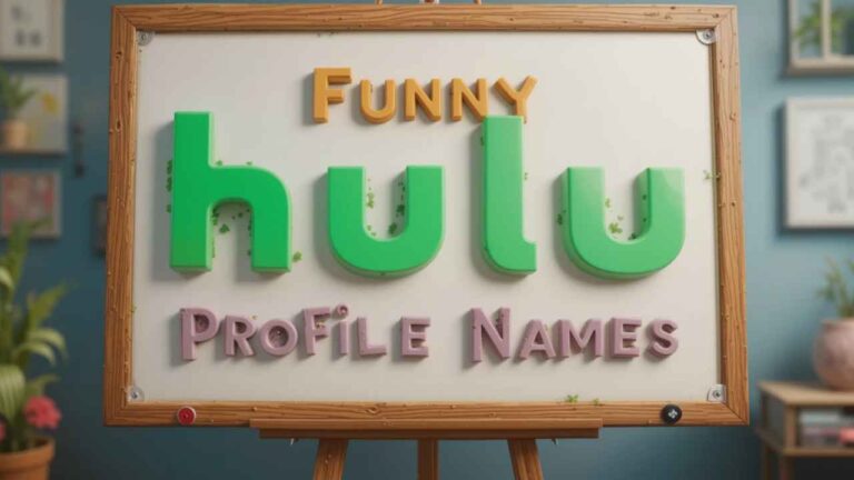 funny hulu profile names