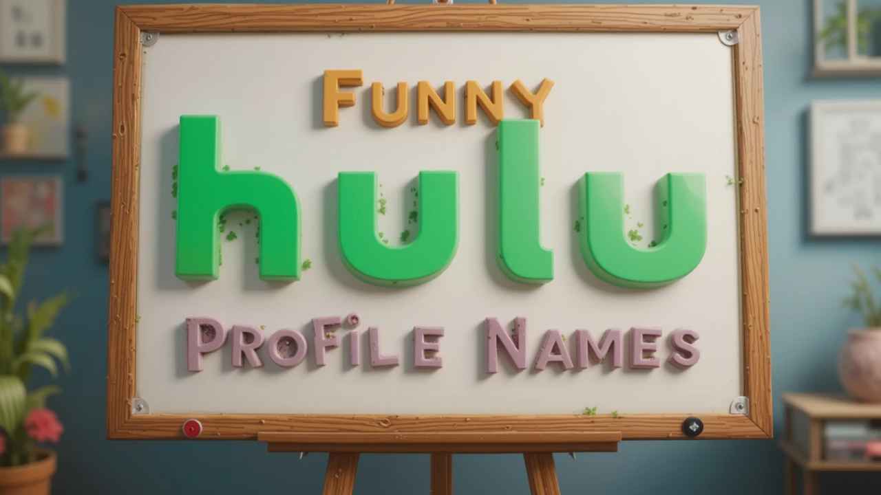 funny hulu profile names