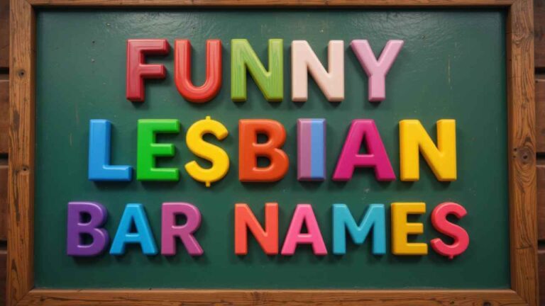 funny lesbian bar names