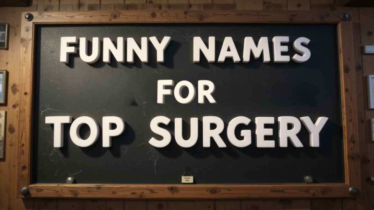 funny names for top surgery