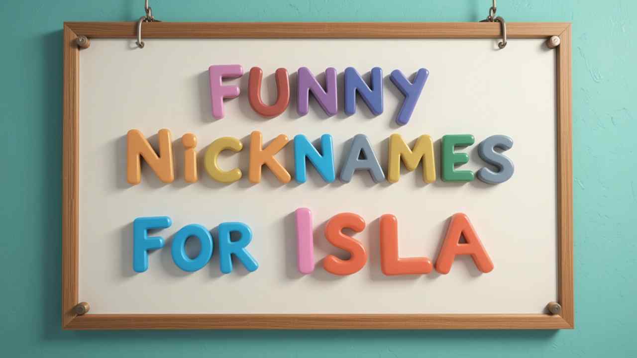 funny nicknames for isla