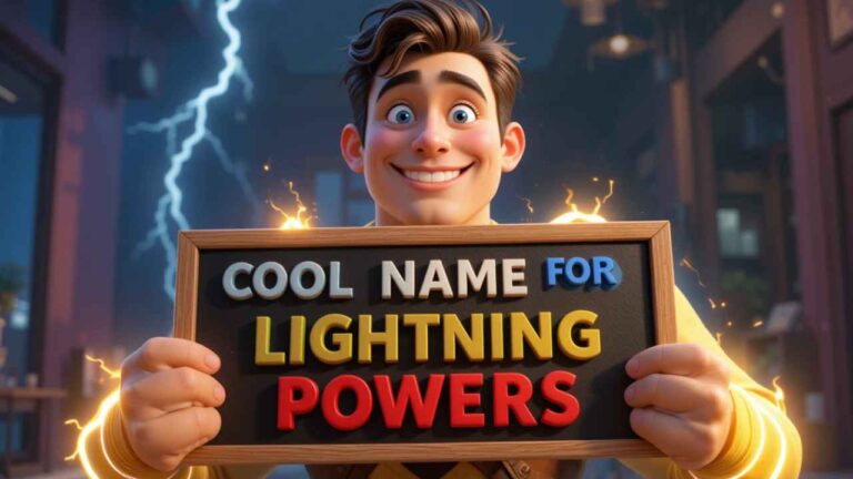 cool names for lightning powers