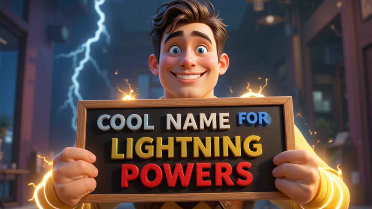 cool names for lightning powers