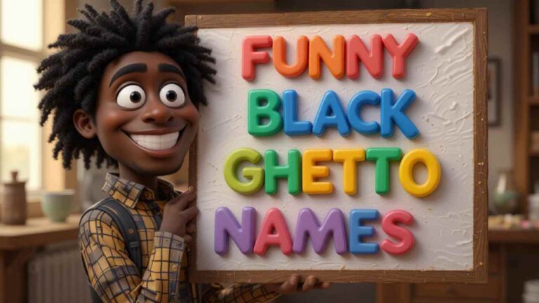 funny black ghetto names