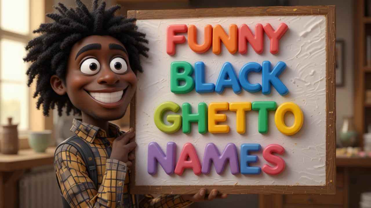 funny black ghetto names