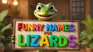 funny names for lizards
