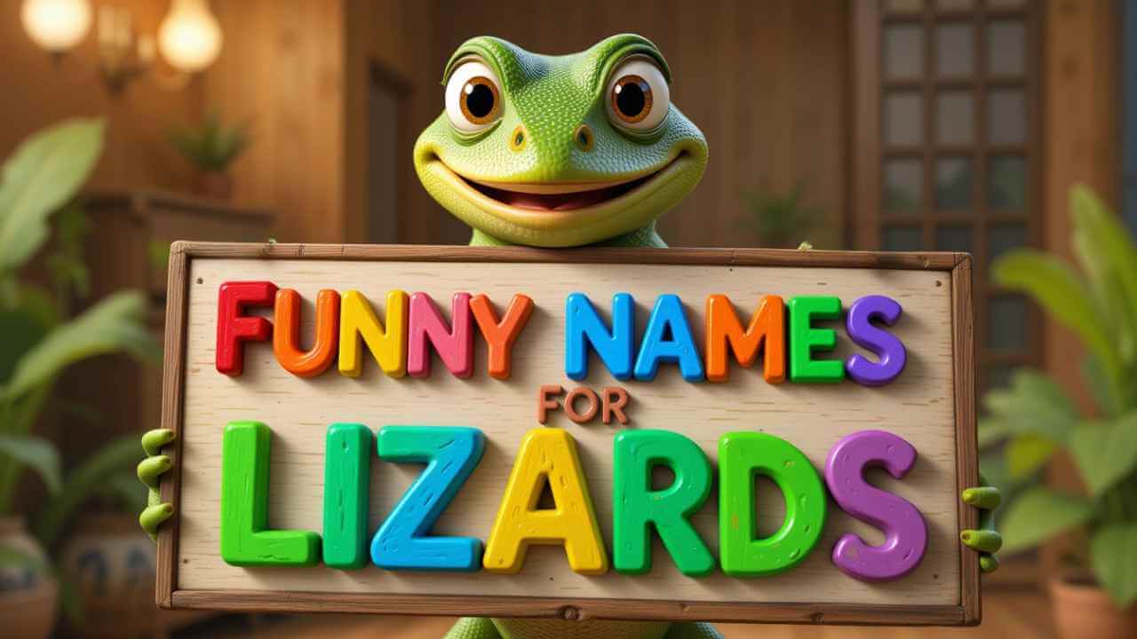 funny names for lizards