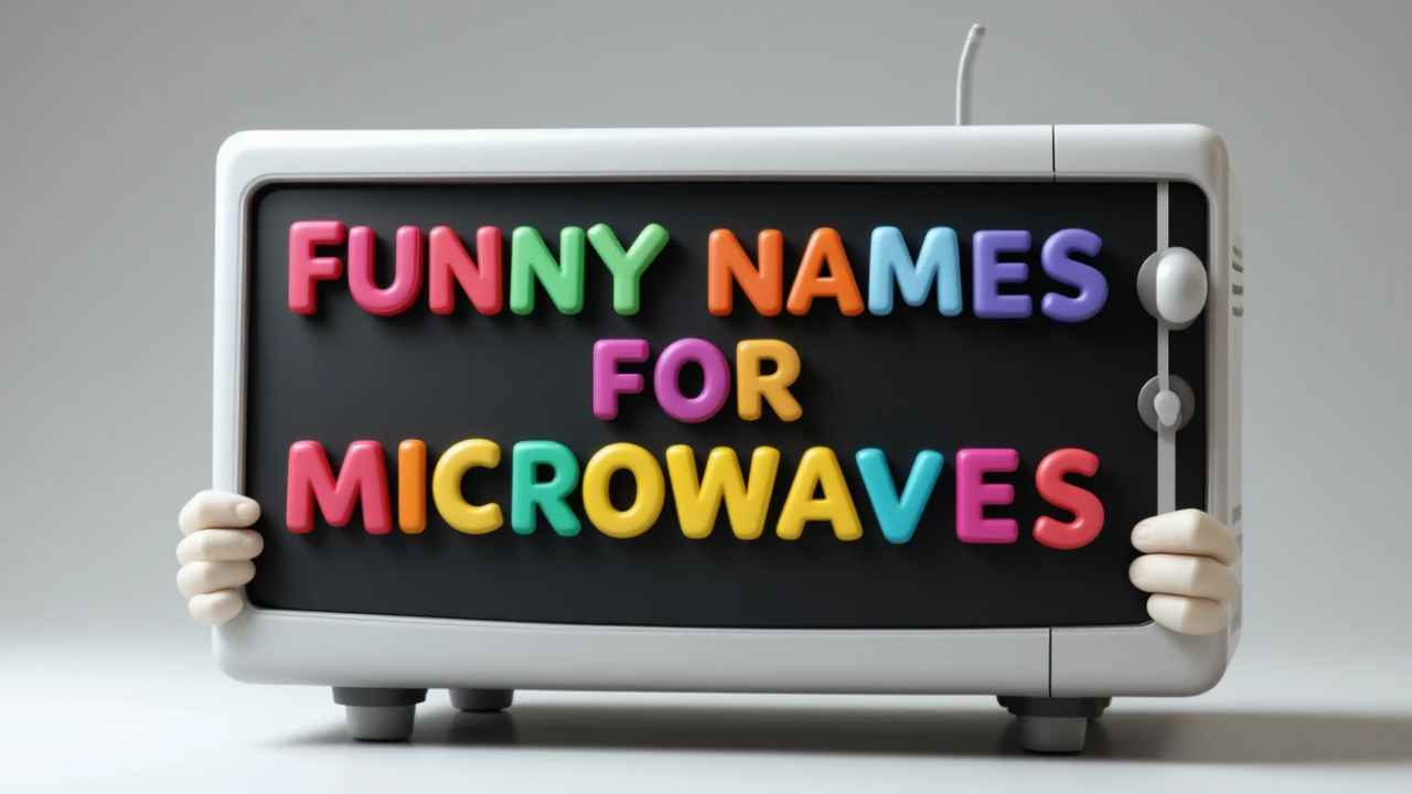 funny names for microwaves