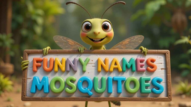funny names for mosquitoes