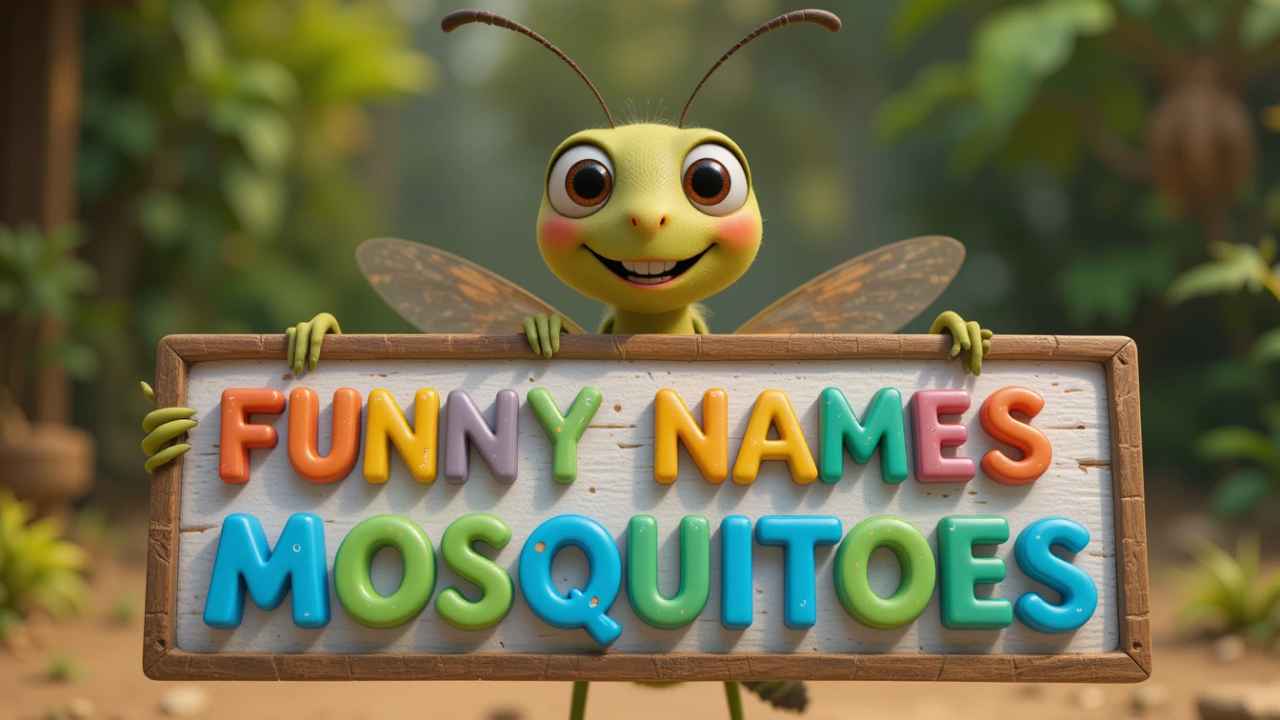 funny names for mosquitoes
