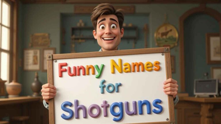 funny names for shotguns