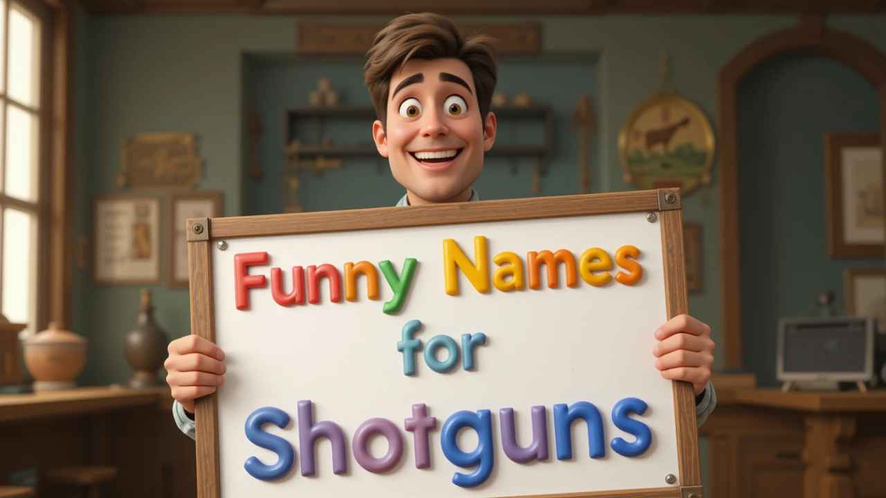 funny names for shotguns