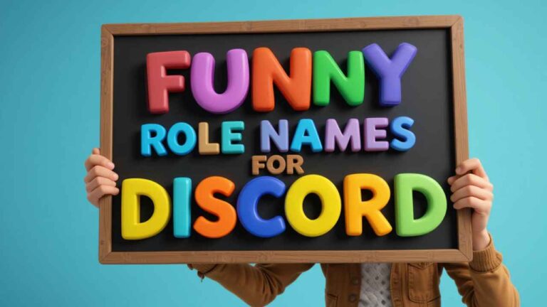 funny role names for discord