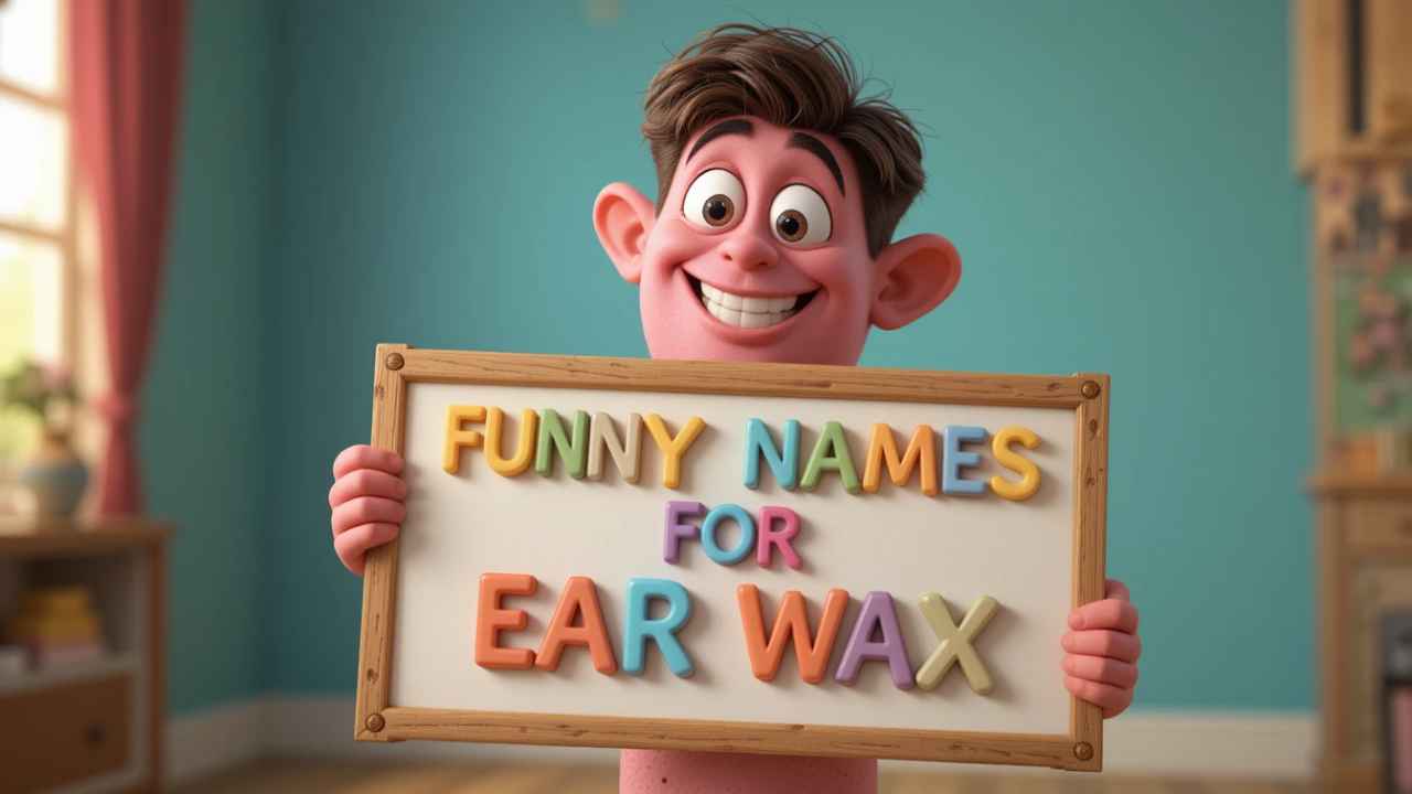 funny names for ear wax