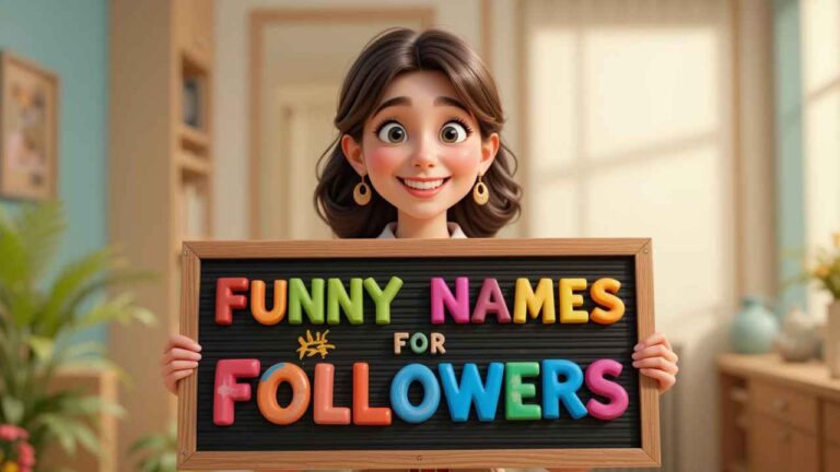 funny names for followers