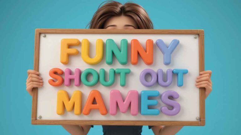 funny shout out names