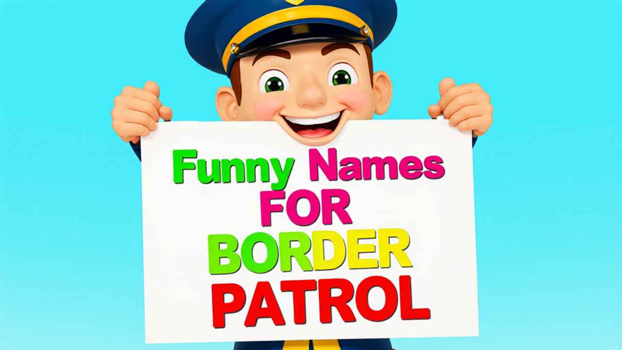 funny names for border patrol