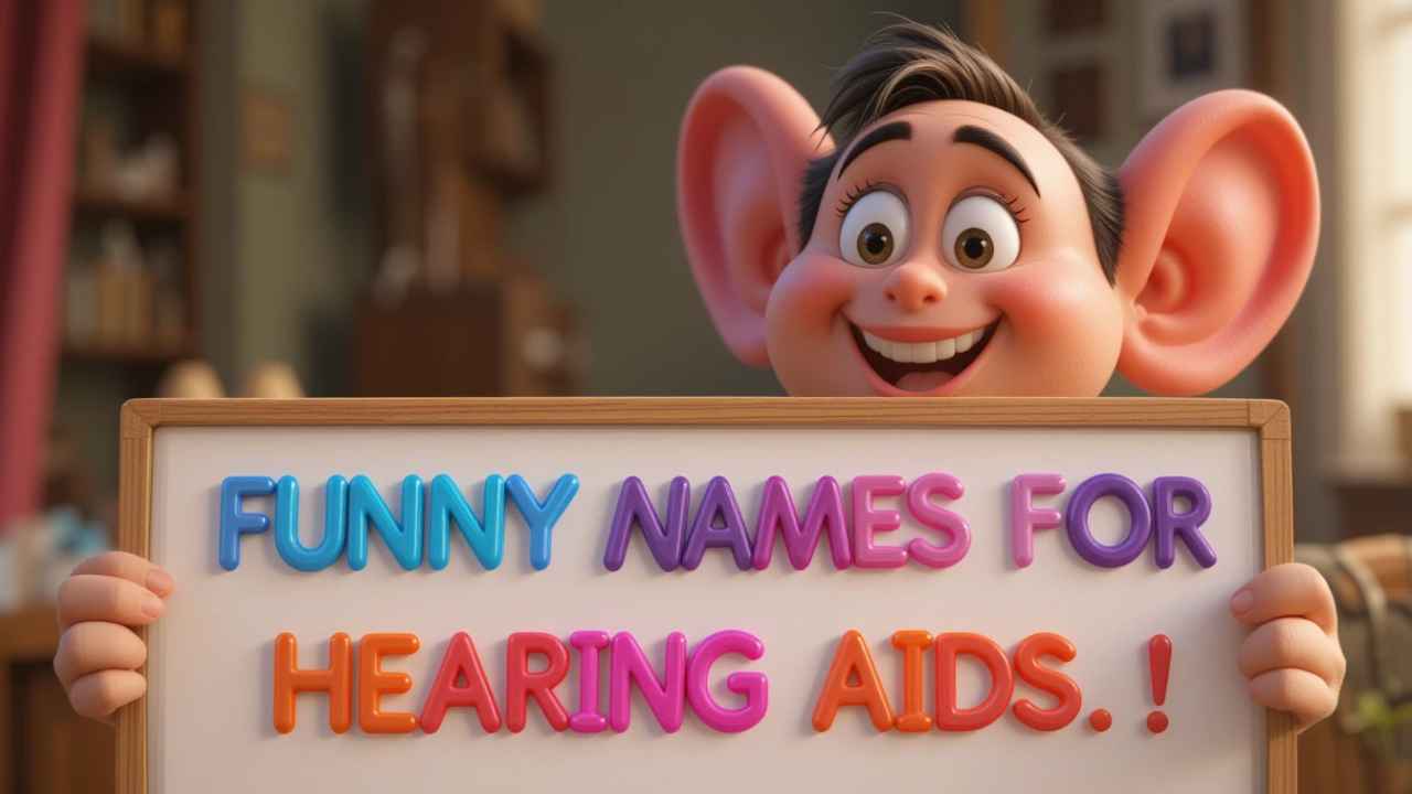 funny names for hearing aids