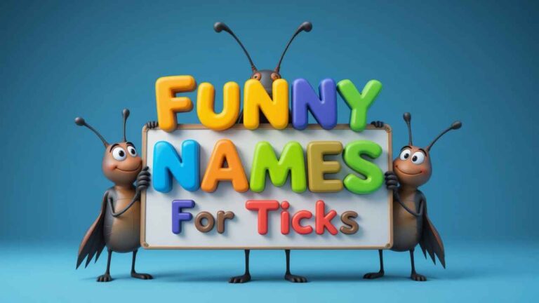 funny names for ticks