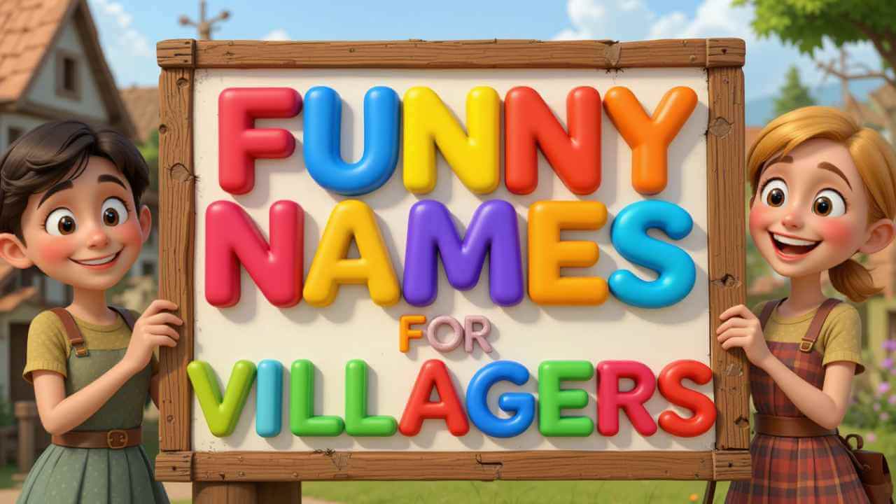 funny names for villagers